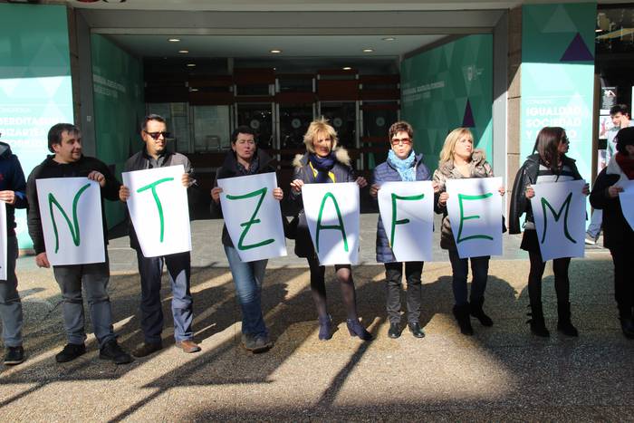 Garbitzaileak protestan, ELA 2 1550232973276