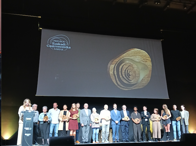 Tolosaldeak Euskadi Gastronomikaren Elkarrekin Saria jaso du