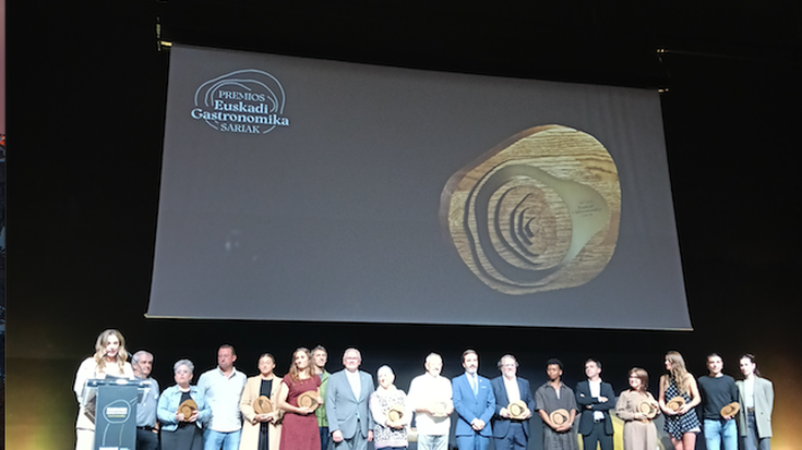 Tolosaldeak Euskadi Gastronomikaren Elkarrekin Saria jaso du