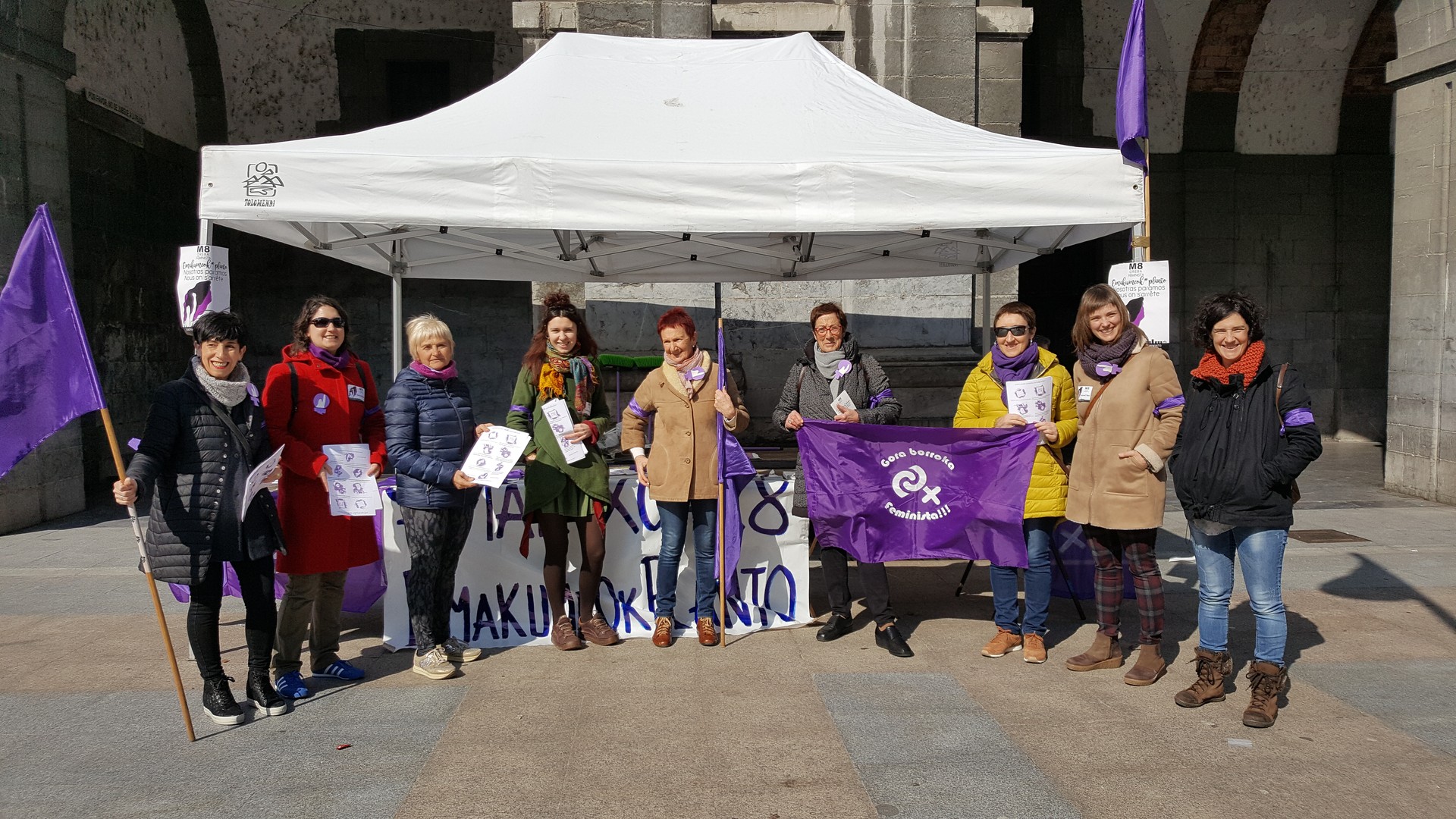 Greba Feministak, aurrera