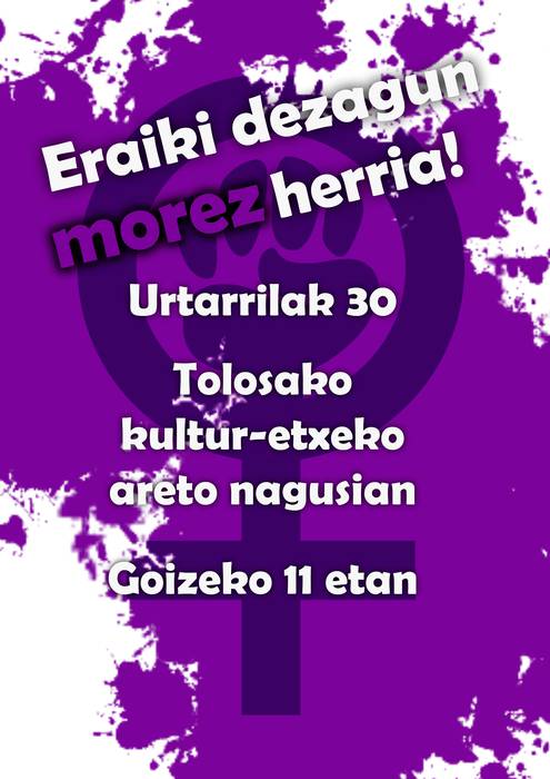 Deialdia. Tolosan emakume talde bat sortzeko