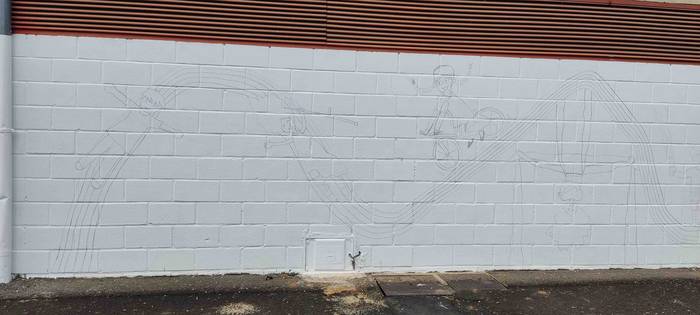 Ikaztegieta, mural margoketa 2 1654855825873