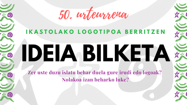 Ideia bilketa - Logoa berritzen