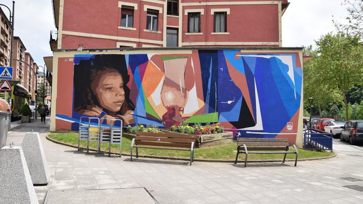 Mural berria dute Ibarran