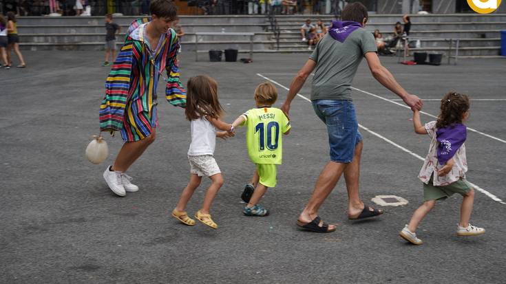 Buruhandiek korrika jarri dituzte anoetarrak