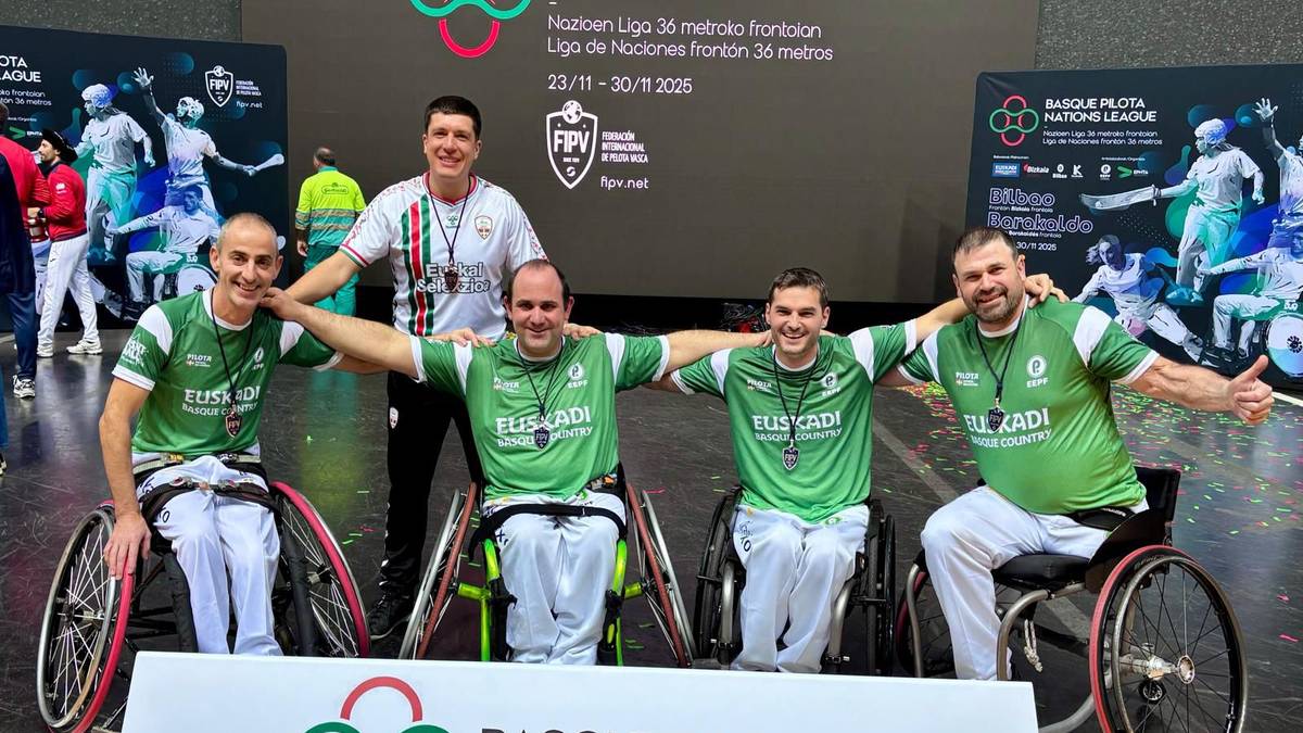 Senperena, txapeldunorde Nazioen Ligan