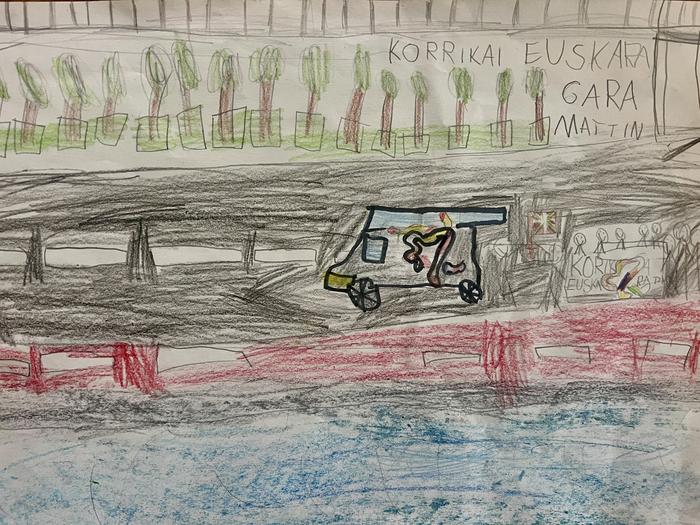 Furgonetaren atzetik