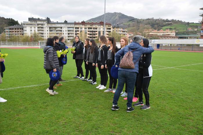 Tolosa CF-ko gimnasta taldea omendu dute 7 1544111663559