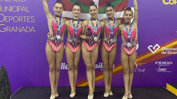 Zilarrezko domina gimnasta tolosarrentzat