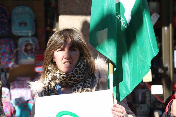 Garbitzaileak protestan, ELA 12 1550232982412