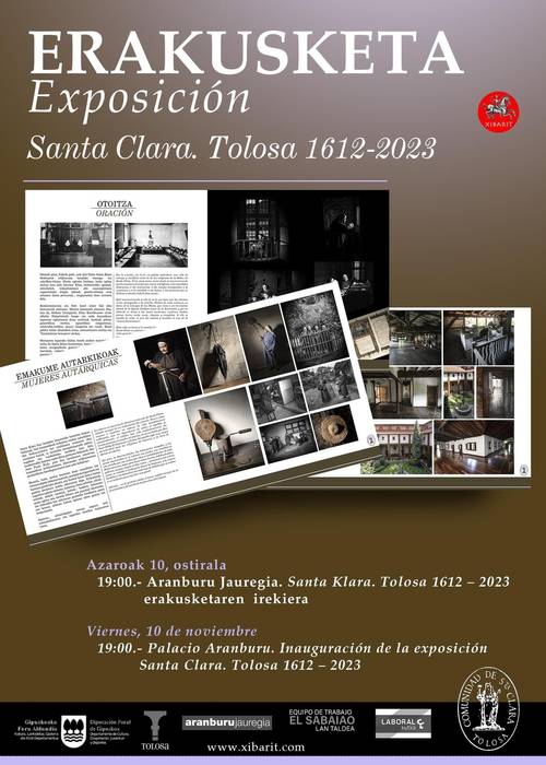Erakusketa. 'Santa Clara. Tolosa 1612-2023'