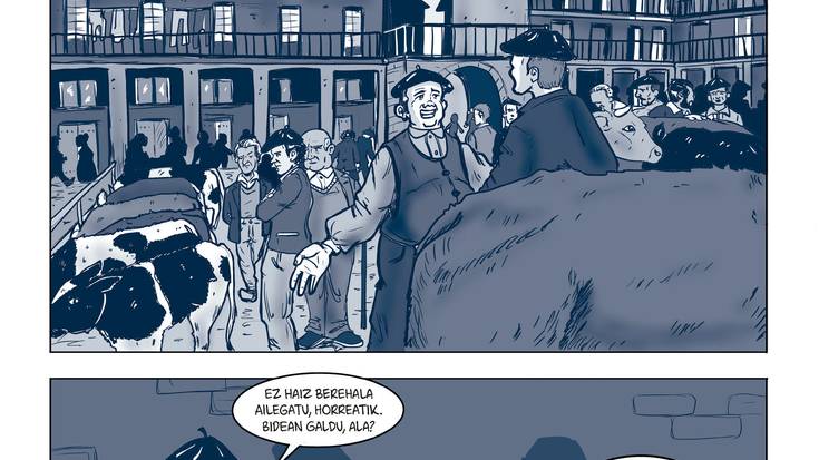 'Kontua eta zikina' komikiak jaso du Zilarrezko Euskadi saria