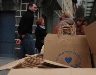 'Paga Extra' kanpaina  jarri dute martxan Oria merkatari elkartekoek