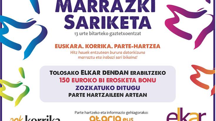 Korrika Marrazki Sariketa martxan da!