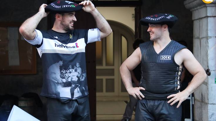 Telleria eta Olaizola garaile harri jasotzaileen XVII. Txintxarri Sarian