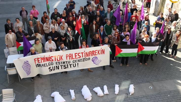 «Lazgarria da emakume palestinarrak jasaten ari diren bortizkeria eta indarkeria»