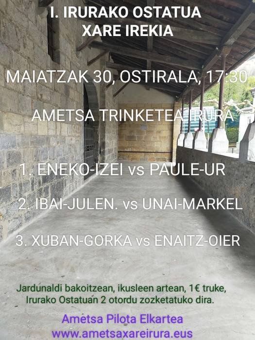 Jardunaldi berri bat jokatuko da