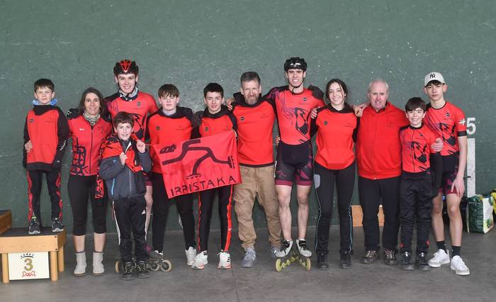 Irristakoentzat 22 domina Euskadiko txapelketetan