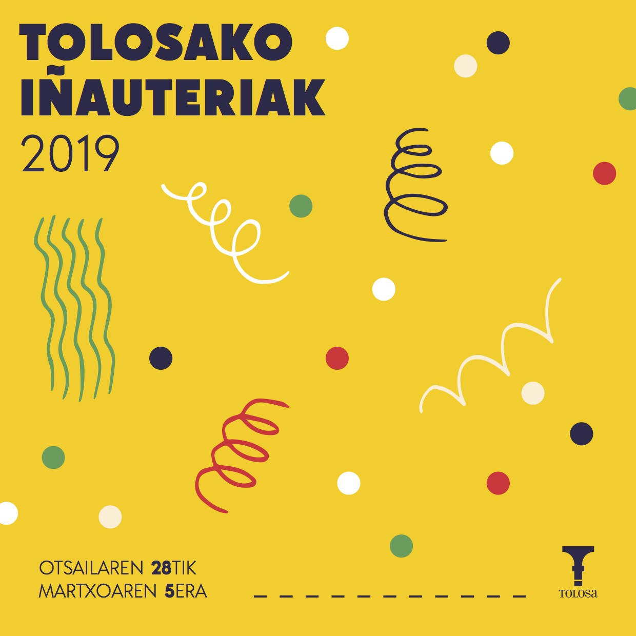 Inauterietako egitarau ofiziala