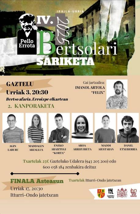 IV. Pello Errota Bertsolari Sariketa