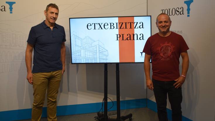 Alokairuko etxebizitzen parkea handitzeko gidalerroak zehaztu ditu Tolosako Udalak