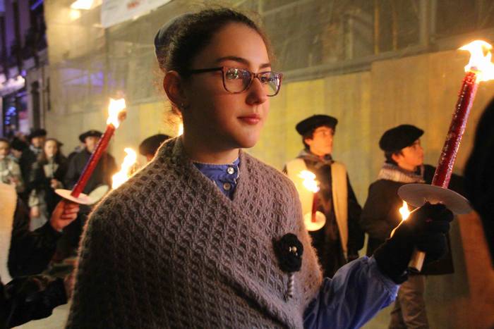 Errege magoen desfilea tolos 28 1546717639417