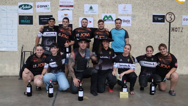 Paulo Azpiazu eta Ainitze Zumeta izan dira garaile Bedaion