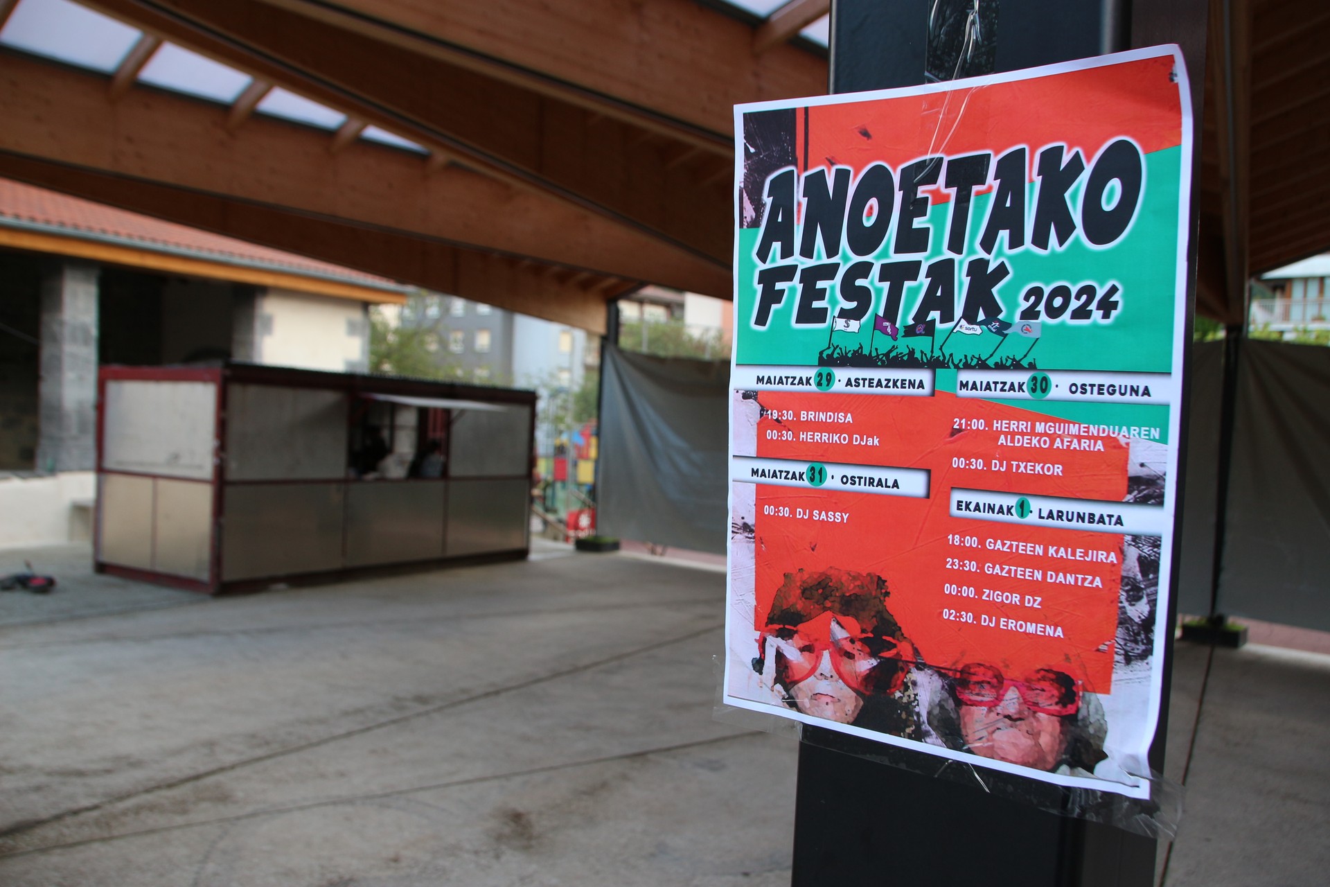 Anoetako eragileek egitarau oparoa prestatu dute jaietarako