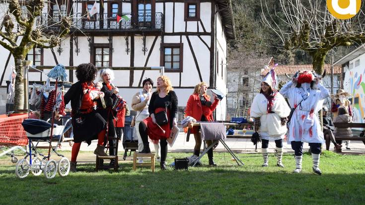 Askotariko mozorroak Lizartzako inauterietan