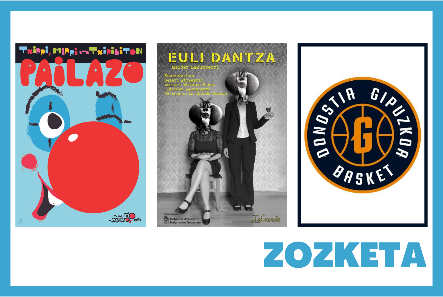 Zozketak eginda, saridunen izenak ezagutu ditugu
