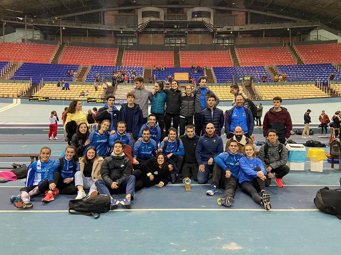 Emaitza historikoak, Tolosa CF Atletismo klubarentzat