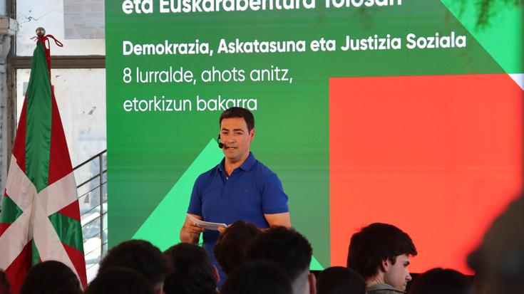 Imanol Pradales lehendakaria izango da Tolosan, Uzturre Foroaren eskutik