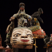 Erakusketa. 'Gelede maskarak'