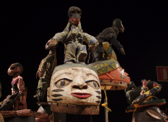 Erakusketa. 'Gelede maskarak'