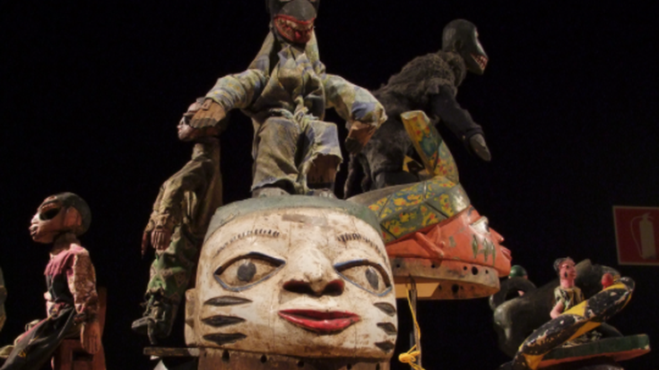 Erakusketa. 'Gelede maskarak'