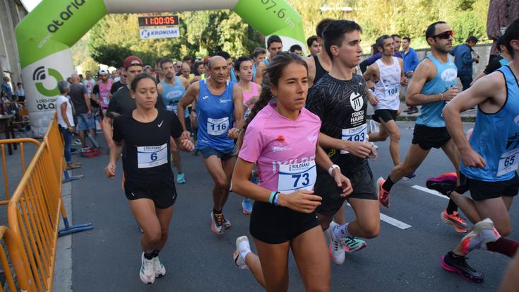 Trafiko mozketak, larunbat goizean, Tolosako Herri Krosa dela eta