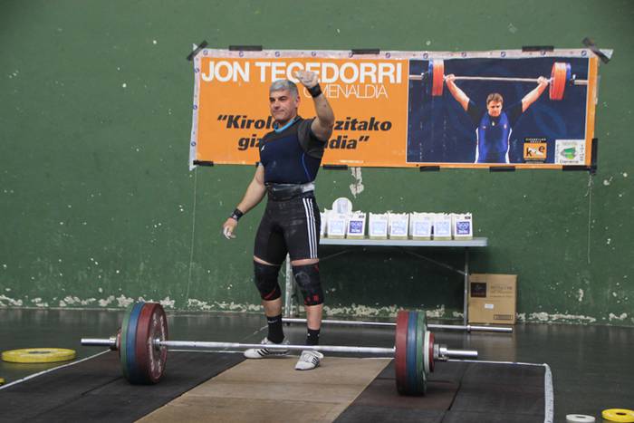 Halterofilia, Jon Tecedor om 27 1529173116830