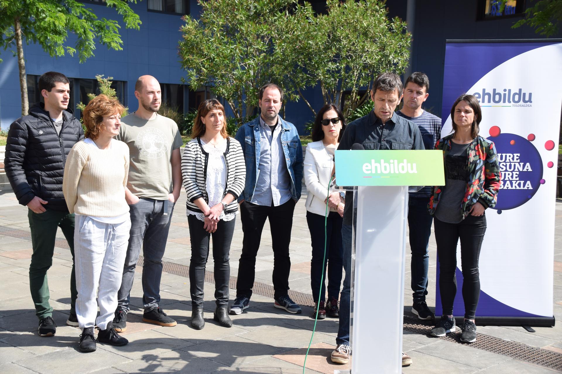 Tolosaldeko EH Bilduk EAJri egiazko konpromisoa exijitu dio ospitale publikoaz