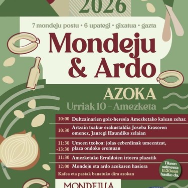 Mondeju eta ardo azoka