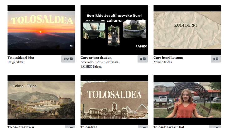 Bideo lehiaketaren sari banaketa ekitaldia izango da ostiralean