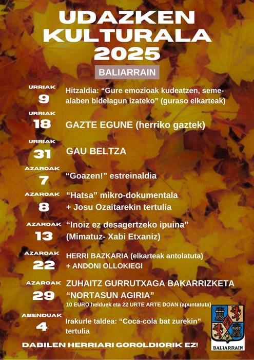 Udazken kulturala