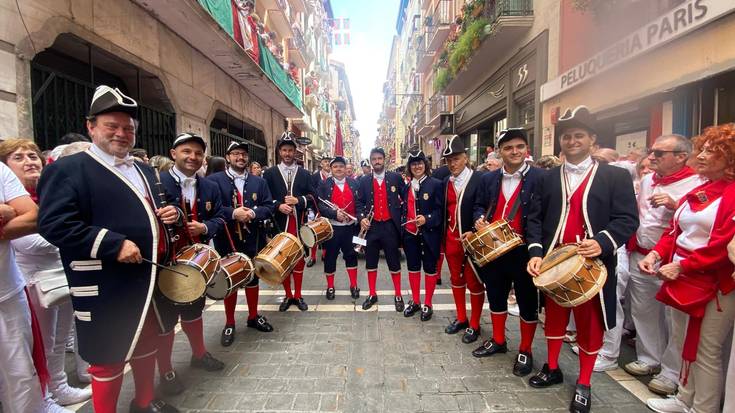 112. urtez, sanferminak txistuarekin girotzen