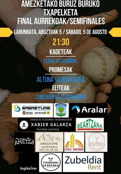 Amezketako Buruz Buruko Txapelketa