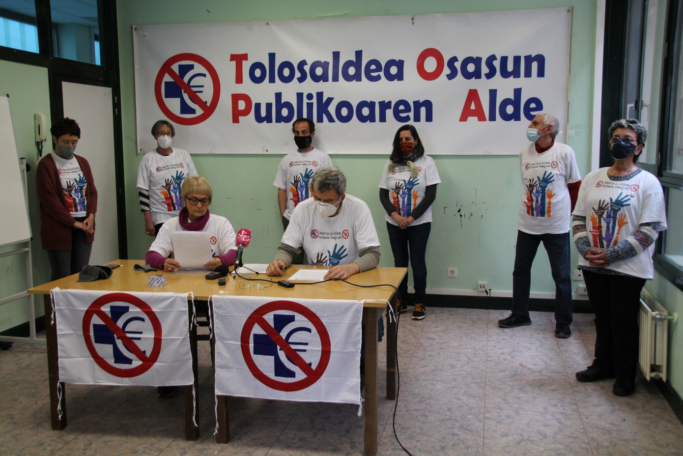 Eskualdeko ospitalerako prozesu parte hartzaile bat exijitu du Topa-k