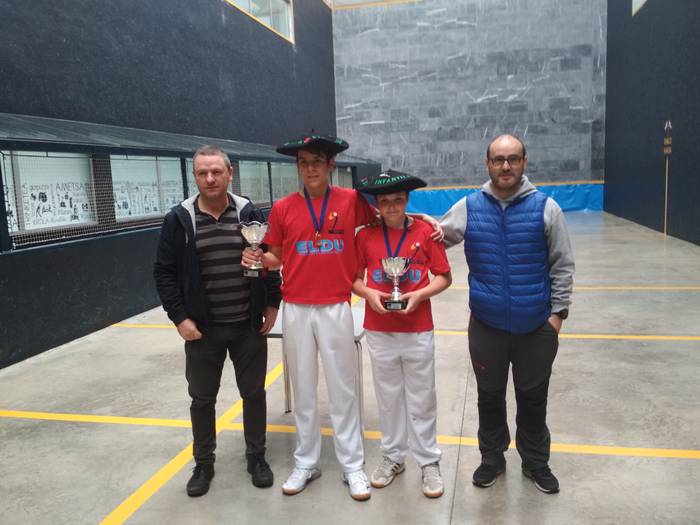 Iturbe-Itoitz  Gipuzkoako   xareko txapeldunak