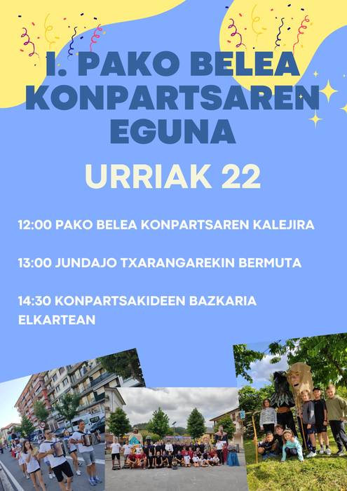 I. Pako Belea Konpartsaren Eguna