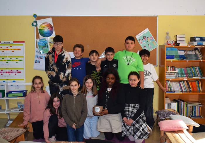 Alegiako hamabi ikaslek hartu dute parte 'Desioen Basoa' ekimenean