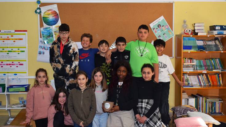 Alegiako hamabi ikaslek hartu dute parte 'Desioen Basoa' ekimenean