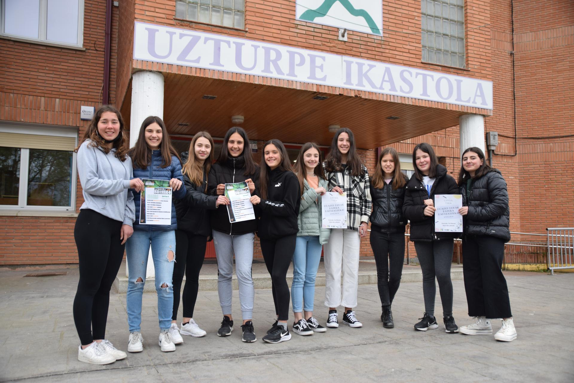 Gaztezuloko gaztetxoek Korrikarako hainbat egitasmo prestatu dituzte