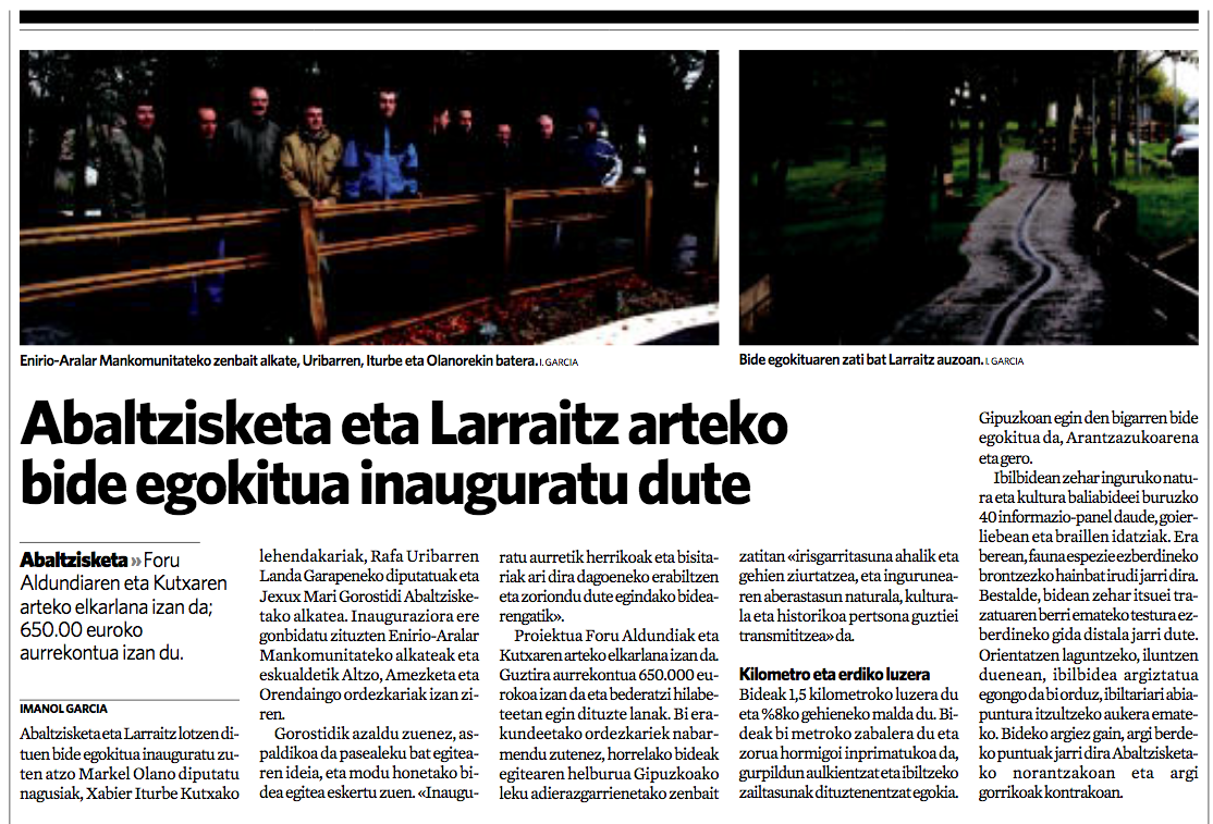Gaur, duela... 10 urte